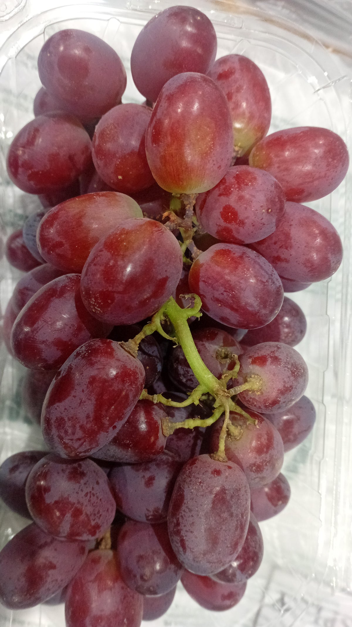 Red grapes