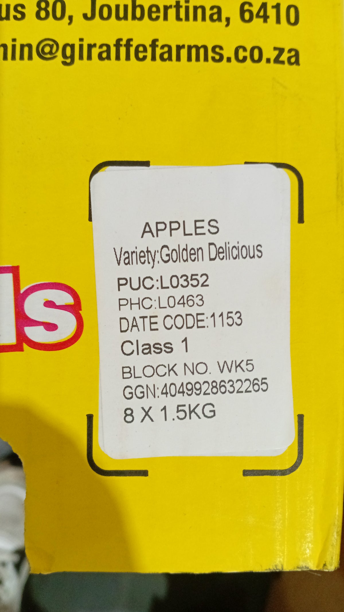Golden Delicious